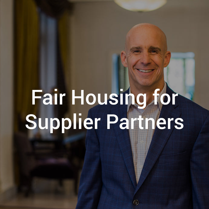 Fair Housing for Supplier Partners